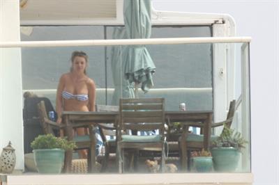 Britney Spears in a bikini