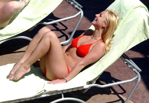 Britney Spears in a bikini