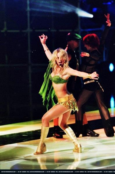 Britney Spears in a bikini