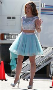 Jennifer Love Hewitt On the set of The Client List in Los Angeles January 4, 2013 