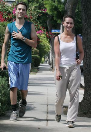 Jennifer Love Hewitt out for a hike in Santa Monica 8/7/12 