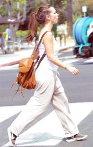 Jennifer Love Hewitt out for a hike in Santa Monica 8/7/12 