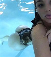 Ines Helene in a bikini