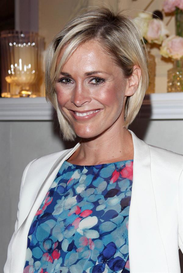 Jenni Falconer attends the launch of OMEGA House on July 28, 2012 in London, England