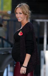 Jenny Frost ITV studios in London - November 1, 2012 