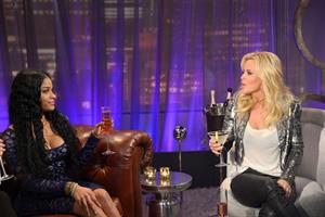 Jenny McCarthy taping the 1st episode of The Jenny McCarthy Show in NYC 2/7/13 