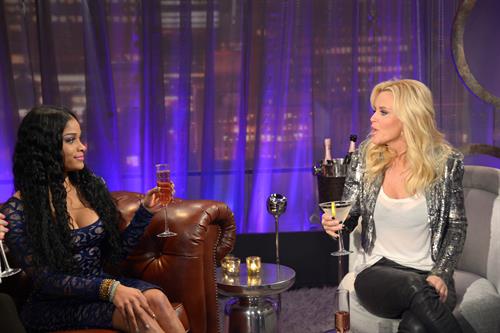 Jenny McCarthy Pictures Jenny McCarthy taping the 1st episode of The Jenny McCarthy Show in NYC 2/7/13