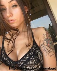 Anonymous in a bikini taking a selfie