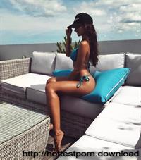 Anonymous in a bikini