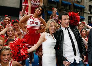 Jessalyn Gilsig Glee Cheerleaders Eclusive Performance at Fox's Upfront Presentation May 18th 2009  