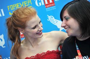 Jessica Chastain - Giffon Film Festival, Italy 7/21/13  