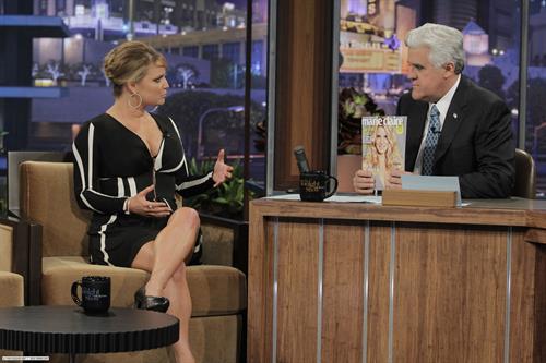 Jessica Simpson on The Tonight Show with Jay Leno on April 27, 2010 