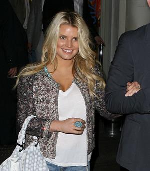 Jessica Simpson out with boyfriend in New York on May 21, 2011 