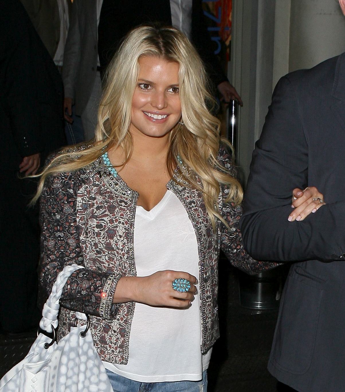 Jessica Simpson out with boyfriend in New York on May 21, 2011 