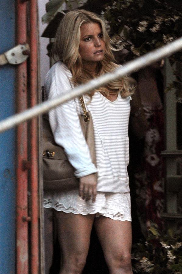 Jessica Simpson out in Santa Monica on June 28, 2011