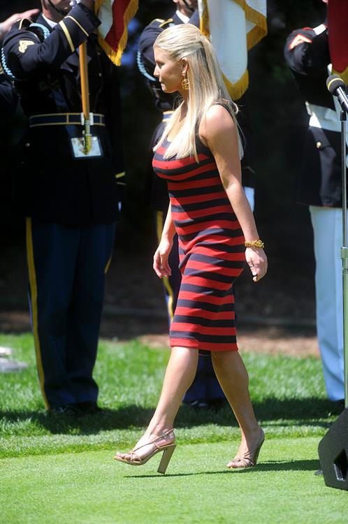 Jessica Simpson during a live taping of The View at Caesars Palace in Las Vegas 