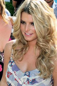 Jessica Simpson during a live taping of The View at Caesars Palace in Las Vegas 