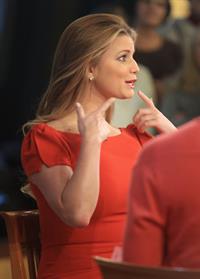 Jessica Simpson at Good Morning America on March 15, 2010 