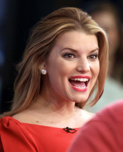 Jessica Simpson at Good Morning America on March 15, 2010 