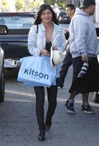 Jessica Szohr Shopping at Kitson, West Hollywood - December 20, 2012