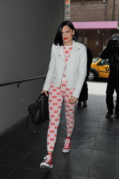Jessie J in New York City on February 28, 2013