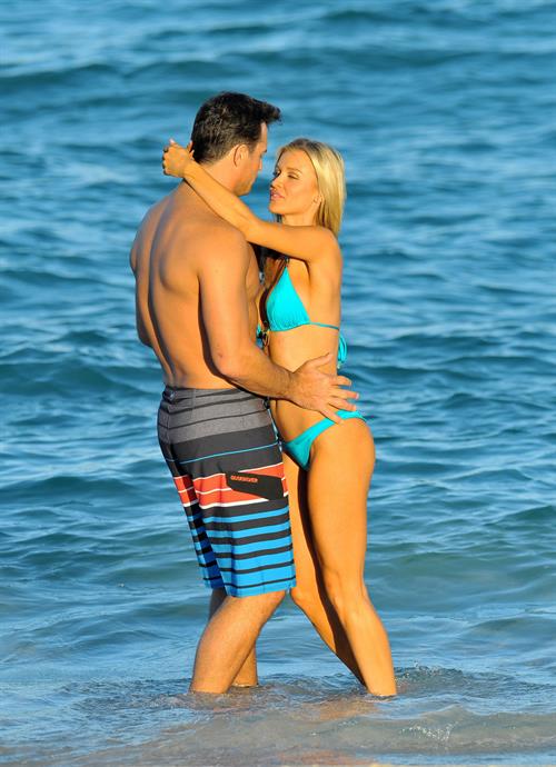 Joanna Krupa Bikini Pictures Joanna Krupa bikini candids on the beach in Miami 11/3/12
