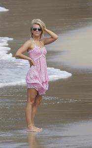 Julianne Hough bikini candids in St Barts 1/4/13  