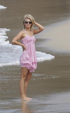 Julianne Hough bikini candids in St Barts 1/4/13  