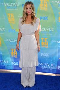Kaley Cuoco 2011 at the Teen Choice Awards on August 7, 2011