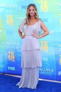 Kaley Cuoco 2011 at the Teen Choice Awards on August 7, 2011