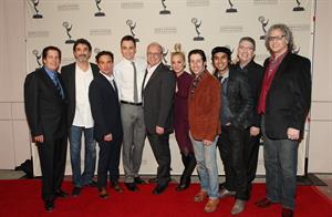 Kaley Cuoco attending the Academy of Television Arts Sciences at Leonard H Goldenson Theatre on February 18, 2010 