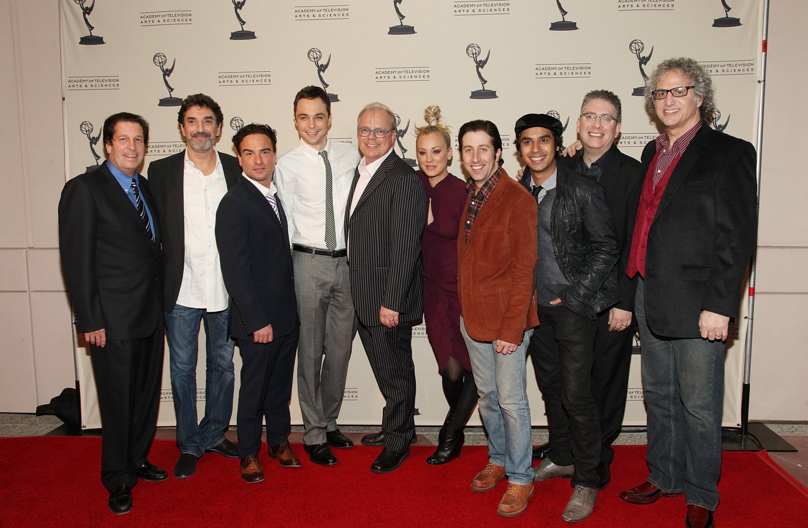 Kaley Cuoco attending the Academy of Television Arts Sciences at Leonard H Goldenson Theatre on February 18, 2010 