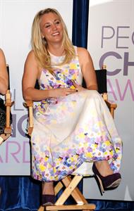 Kaley Cuoco People's Choice Awards 2013 Nomination Announcements (November 15, 2012) 