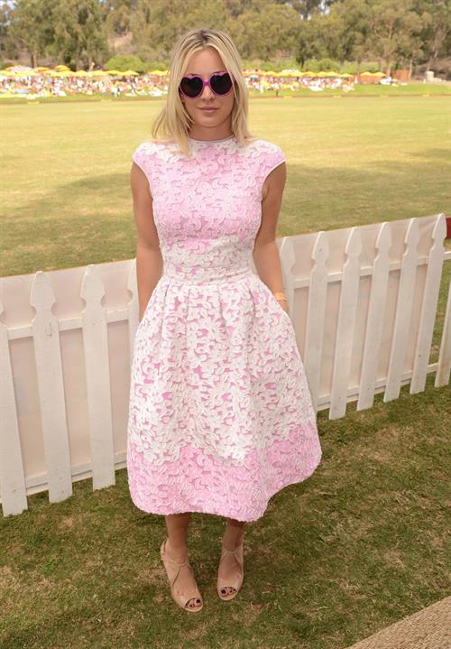 Kaley Cuoco 3rd Annual Veuve Clicquot Polo Classic in LA October 6, 2012 