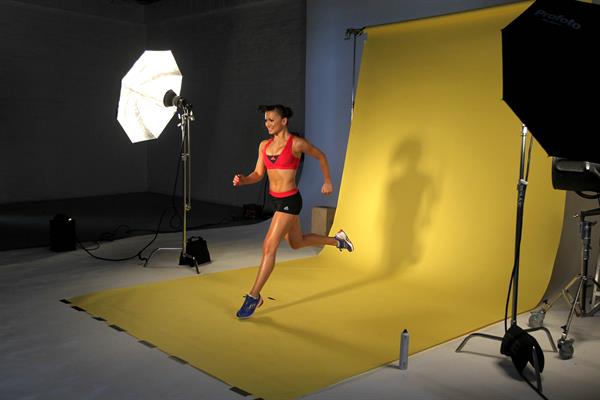 Karina Smirnoff Women's Running Magazine's Cover shoot in L.A. - Jan 8, 2013 