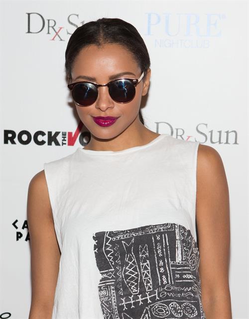 Katerina Graham - PURE Nightclub (Arrival) in Las Vegas (June 26, 2012)