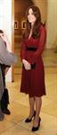 Kate Middleton Visits National Portraits Gallery in London on January 11, 2013