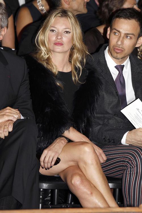 Kate Moss Christian Dior Fashion Show during Paris Fashion Week October 1, 2010 