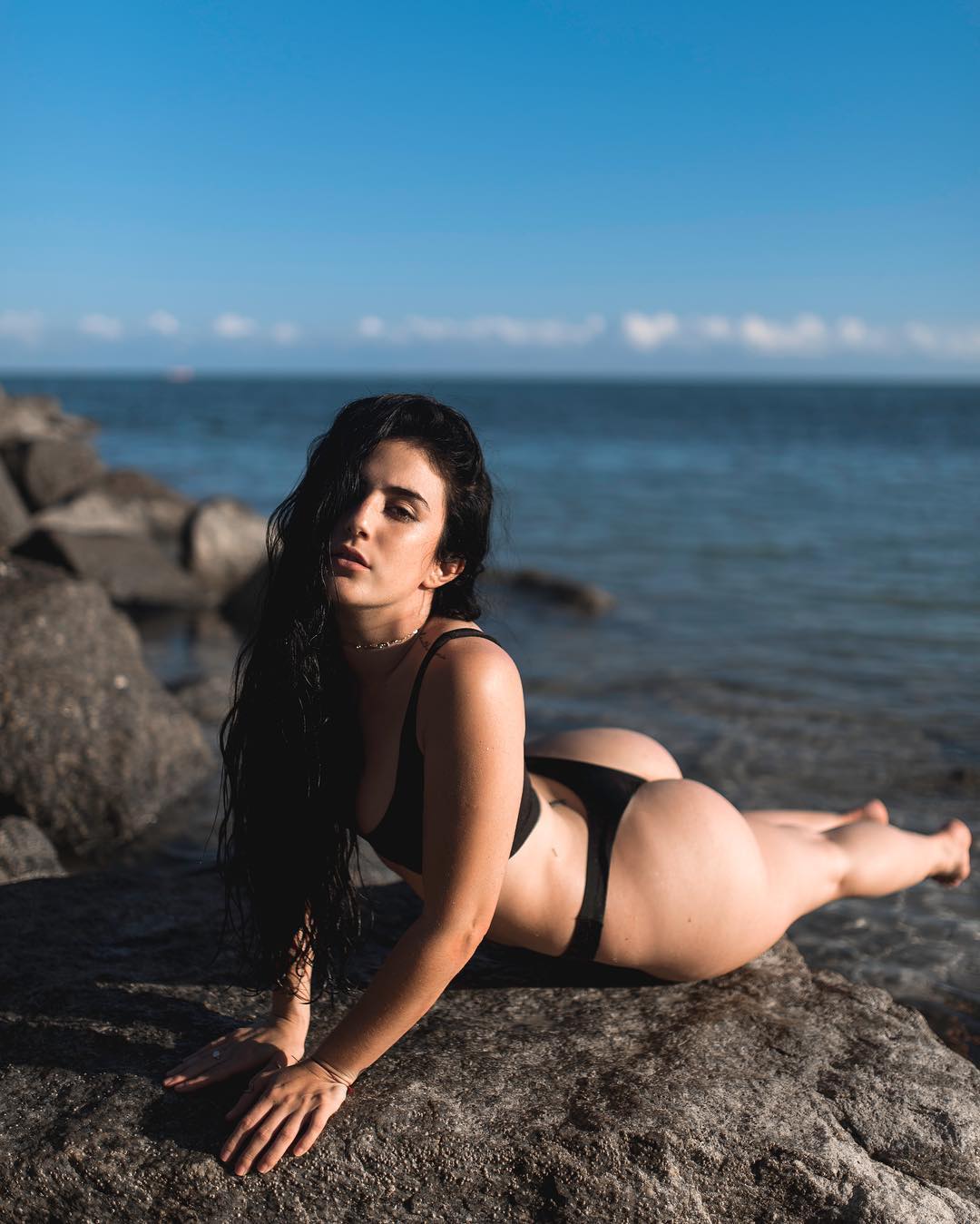 Anonymous in a bikini