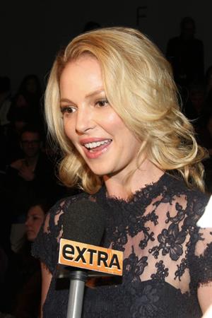 Katherine Heigl Jenny Packham During Fall 2013 Mercedes-Benz Fashion Week February 12, 2013