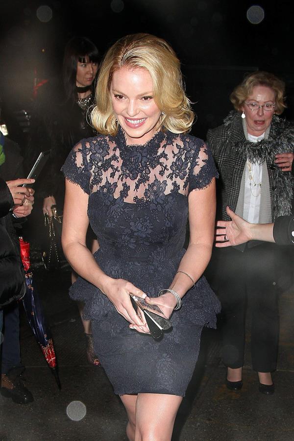 Katherine Heigl Jenny Packham During Fall 2013 Mercedes-Benz Fashion Week February 12, 2013