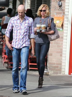 Katherine Heigl leaving Little Dom's restaurant Los Feliz October 6, 2012 