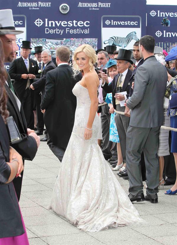 Katherine Jenkins - Investec Derby Festival in Epsom England (June 2, 2012)