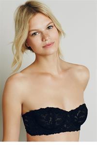 Nadine Leopold in lingerie