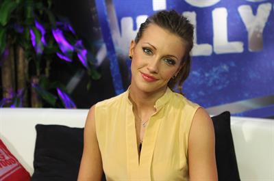 Katie Cassidy - Visits the Young Hollywood Studio (Sep 19, 2012)