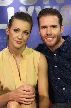Katie Cassidy - Visits the Young Hollywood Studio (Sep 19, 2012)