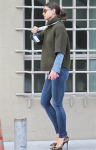 Katie Holmes in New York 10/11/13  