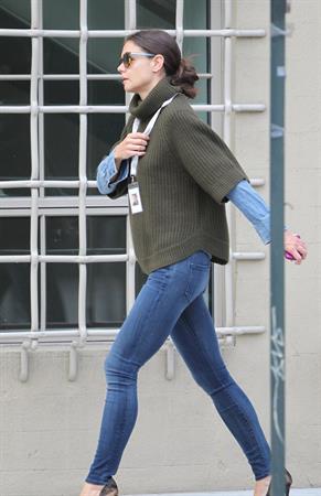 Katie Holmes in New York 10/11/13  