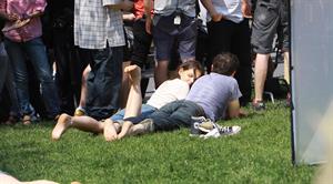 Katie Holmes Pictures Katie Holmes Films  Mania Days  in Washington Square Park (May 21, 2013)