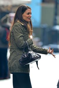 Katie Holmes out and about in New York City on January 26, 2013